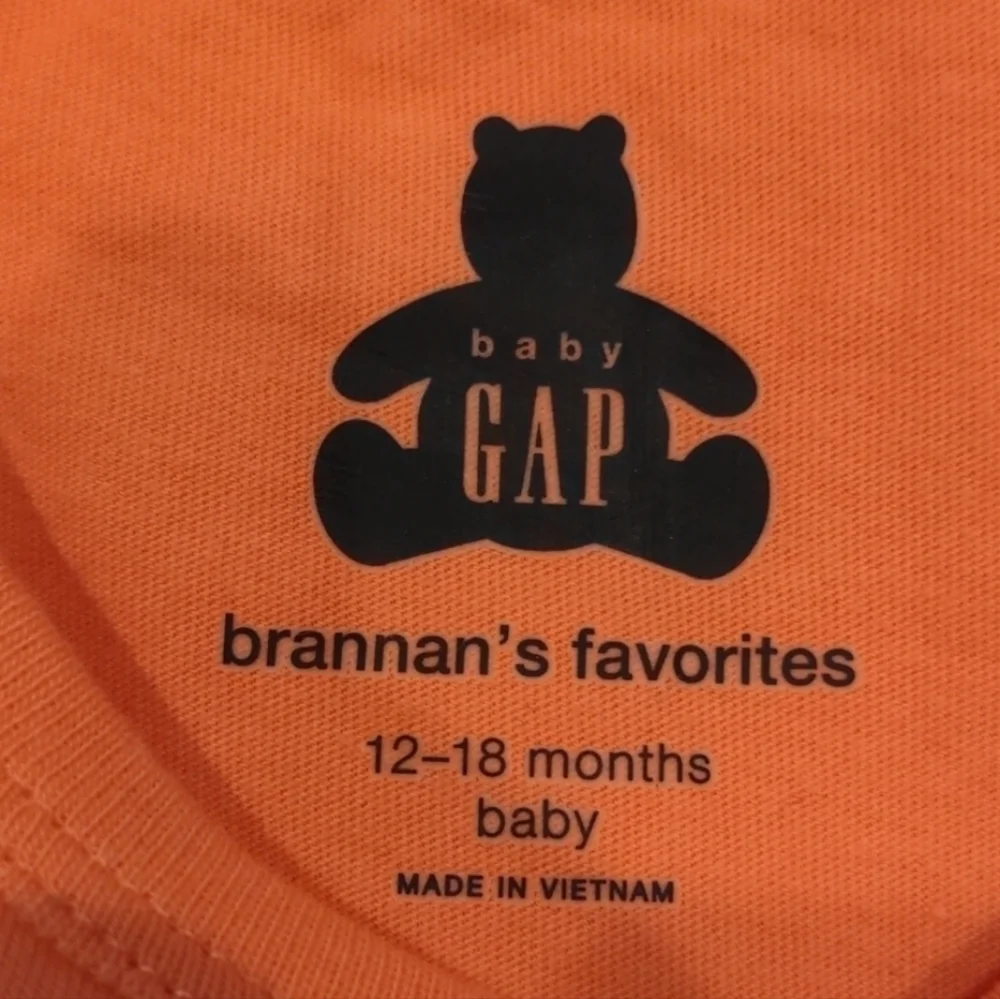 Gap Mommy Made Me Awesome Brannan's Favorites One Piece Bodysuit 12-18 Months